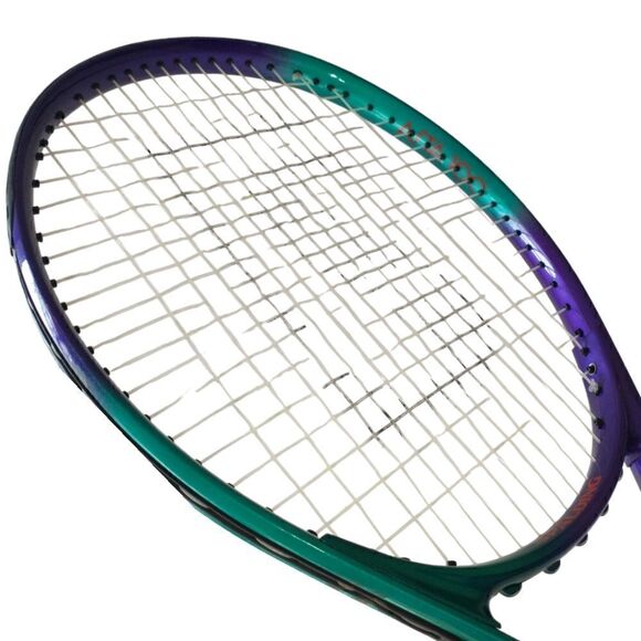 Spalding ASTA 100 Tennis Racquet 4.5 Grip Graphite Racket With Cover Purple Teal - Picture 10 of 16